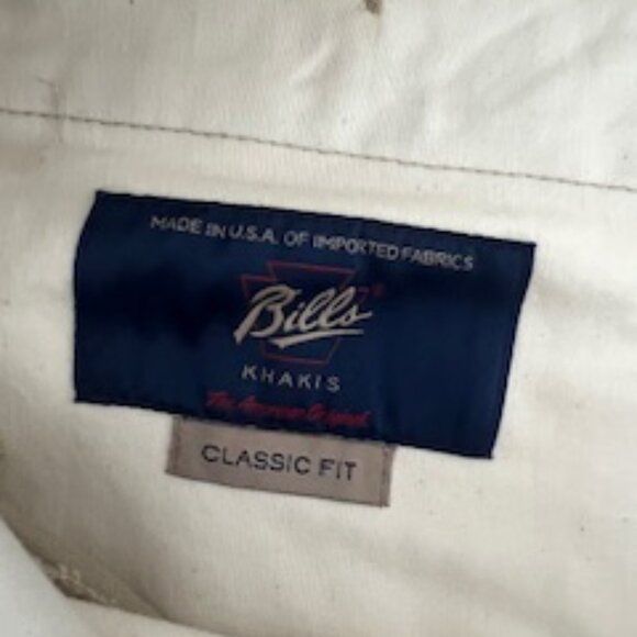 Bill's Khakis - M2 style - Tan color - Men 32 / 34 - Perfect - Picture 2 of 8